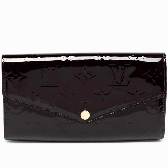 Louis Vuitton Monogram Vernis Amarante Sarah - Picture 13 of 15